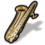 Saxofón Bajo