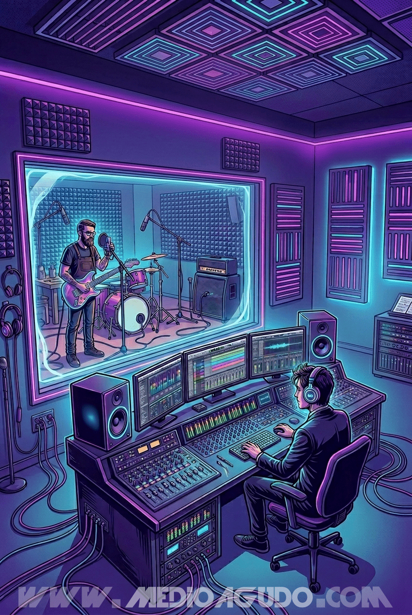 Grabá tu próxima canción en el estudio indicado
