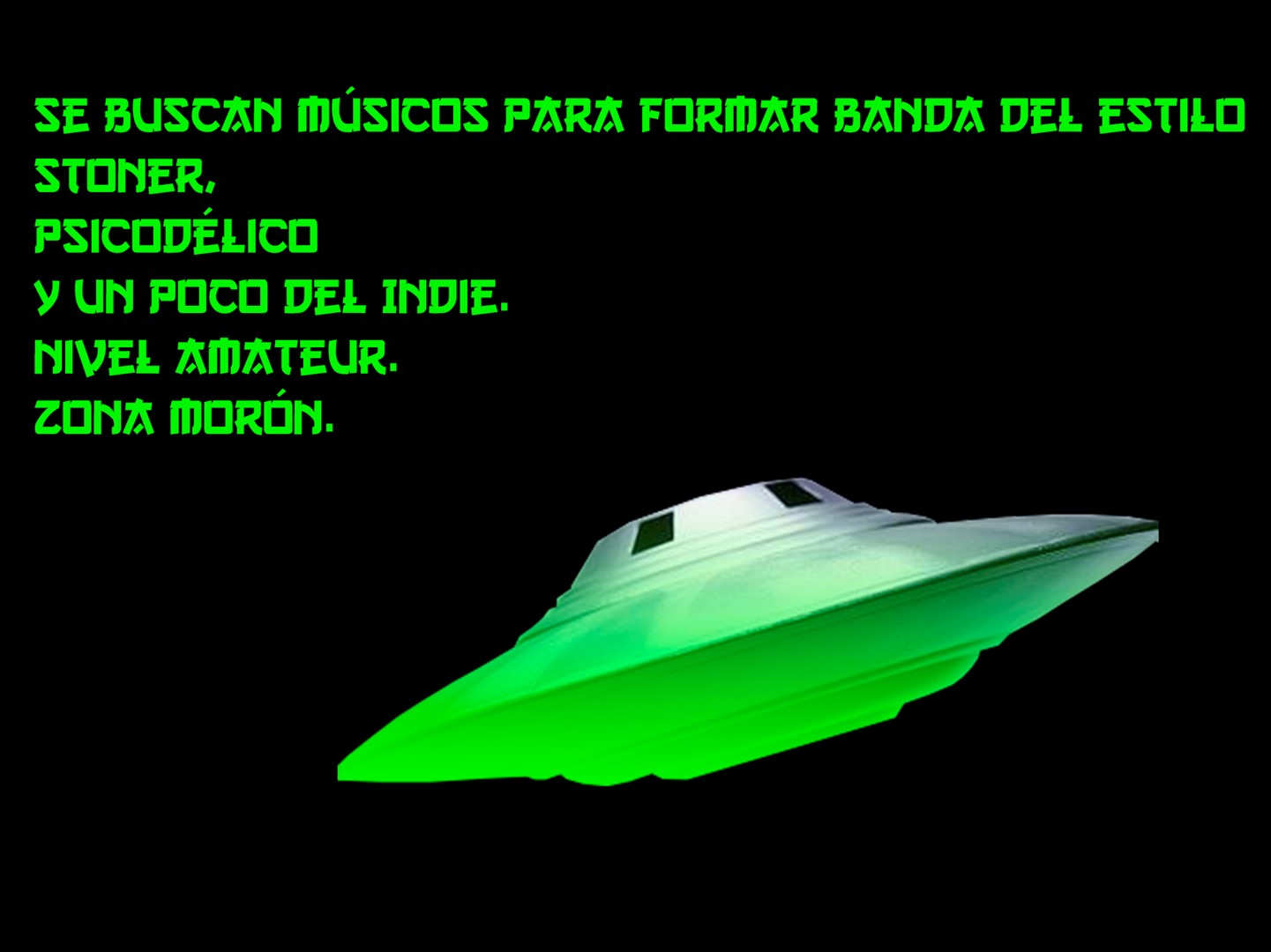 Se buscan músicos para armar banda