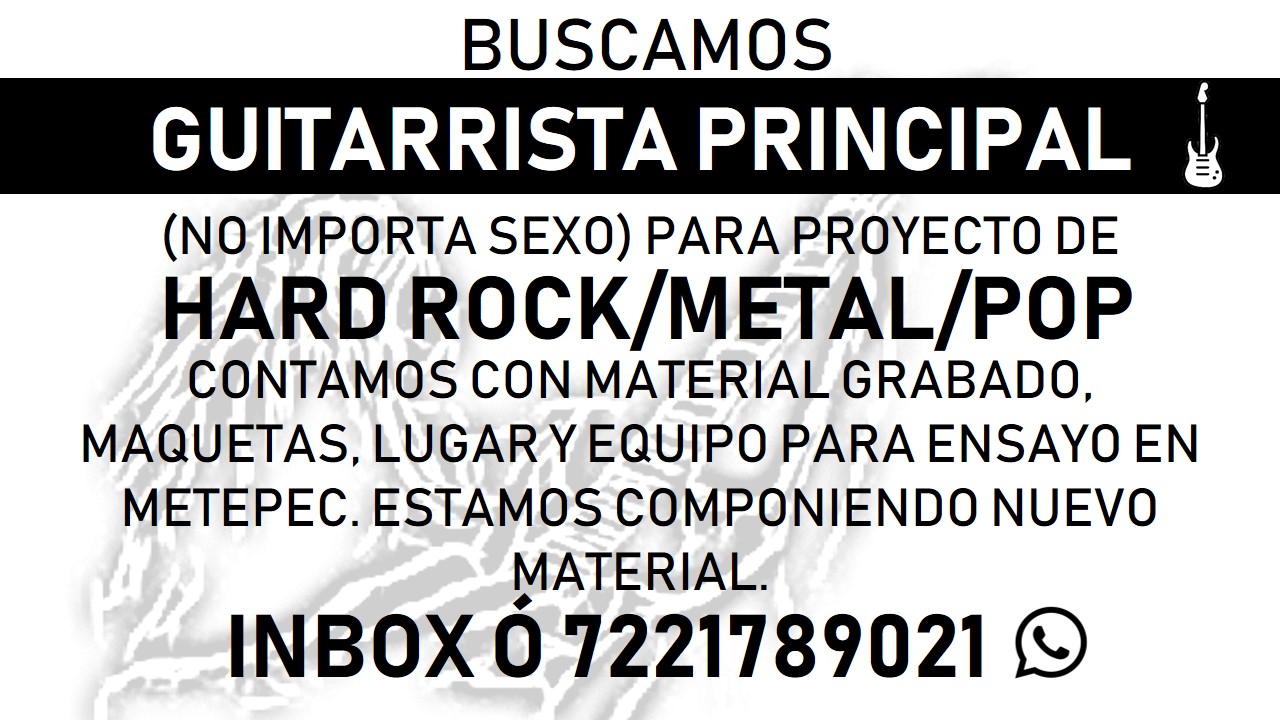 GUITARRISTA PRINCIPAL
