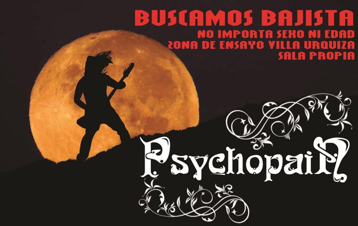 Psychopain busca bajista