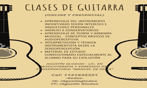 Clases de guitarra