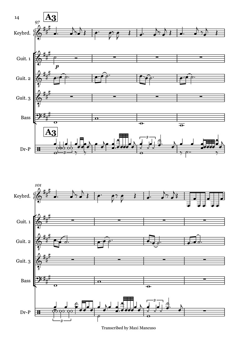 Transcripción de Partituras