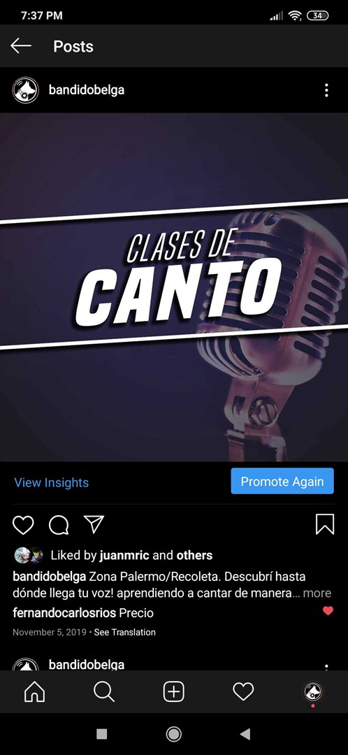 Profesor de Canto
