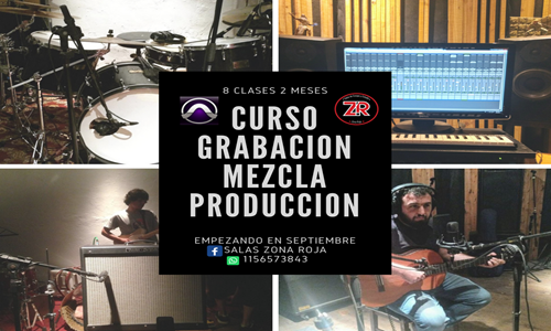 Curso grabación mezcla producción