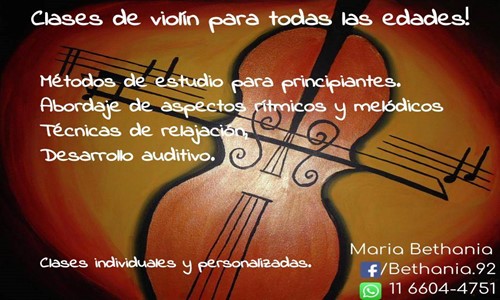 Clases de violín