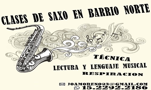 Clases de Saxo en Palermo