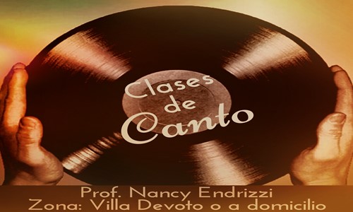 Clases de Canto por Nancy Endrizzi