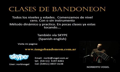 CLASES DE BANDONEON