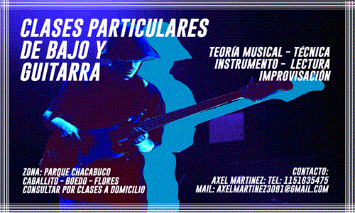 Clases de bajo guitarra y FL Studio